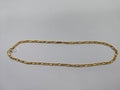 Gold-Finish Figaro Link Chain