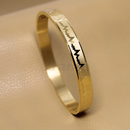 Heartbeat Lifeline Men's Bracelet