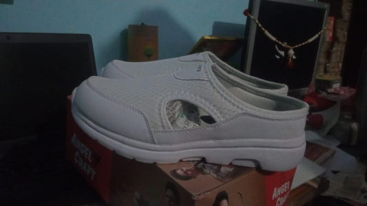 Casual Breathable White Ortho Shoes