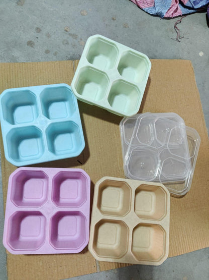 4 Cube Containers Pack of 4