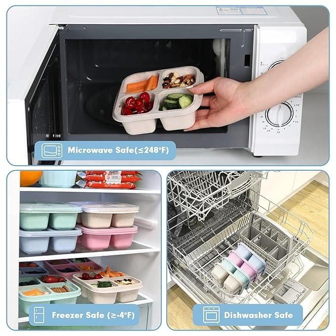 4 Cube Containers Pack of 4