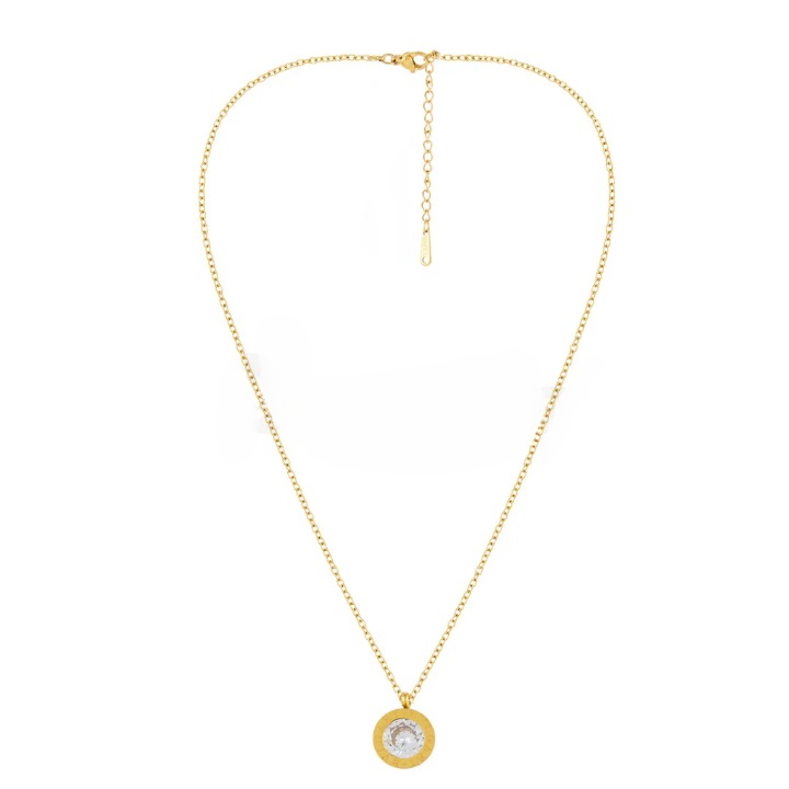 Cubic Zirconium Studded Necklace