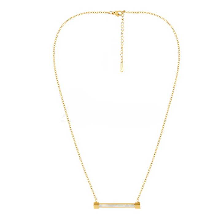 Shell Bar Pendant Necklace