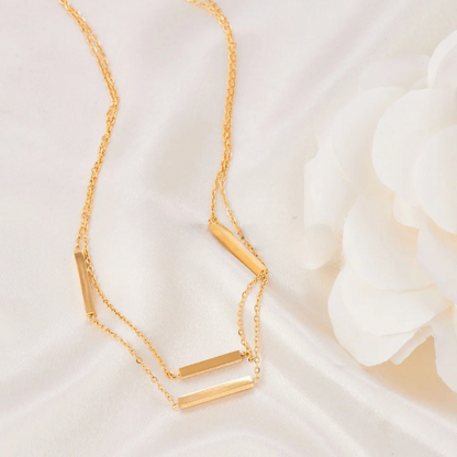 Stainless Steel Bar Necklace