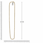 Elegant Gold-Tone Rope Chain