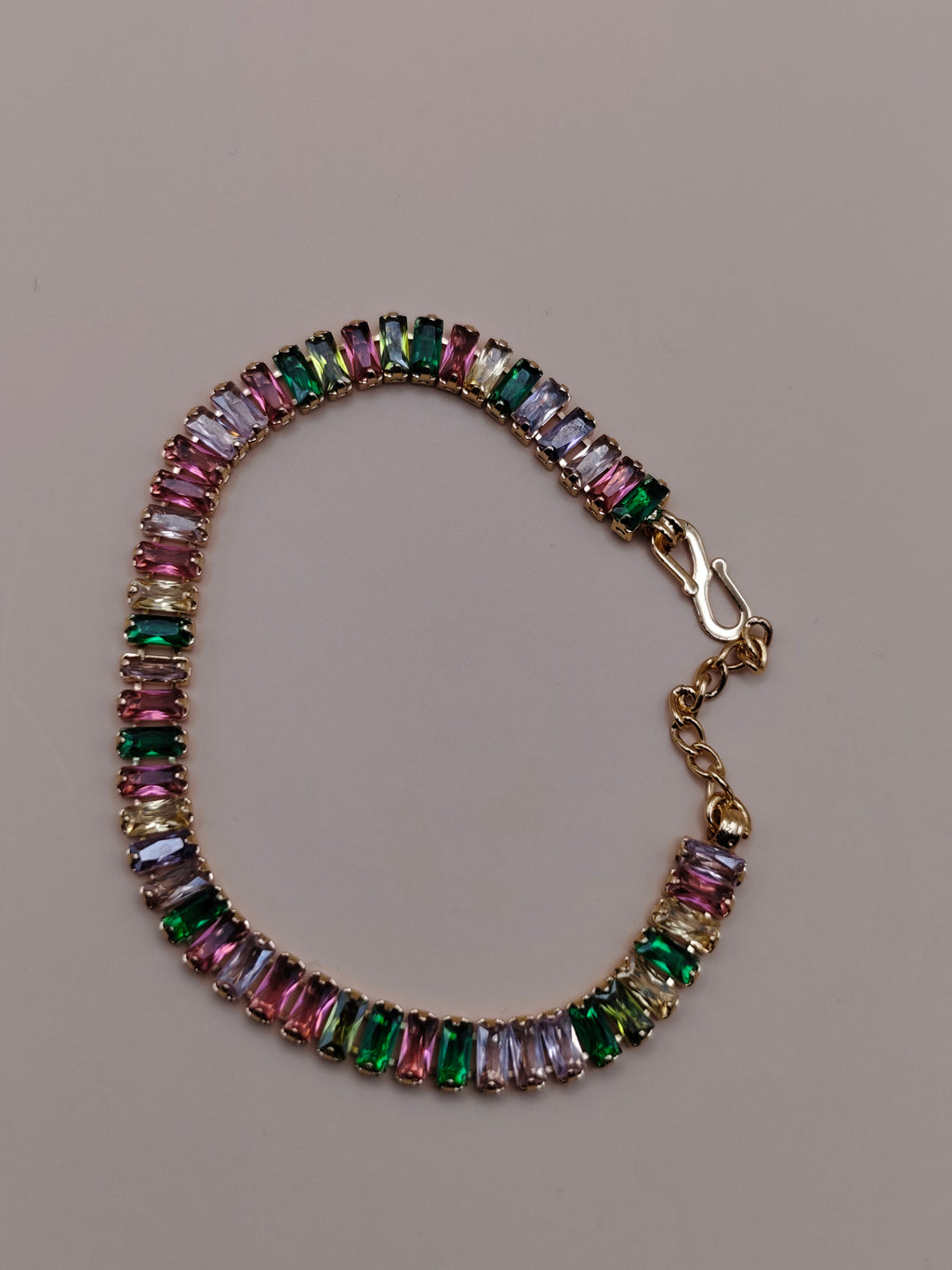 Eternal Rainbow Stone Designer Bracelet