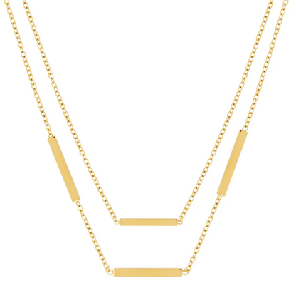 Stainless Steel Bar Necklace