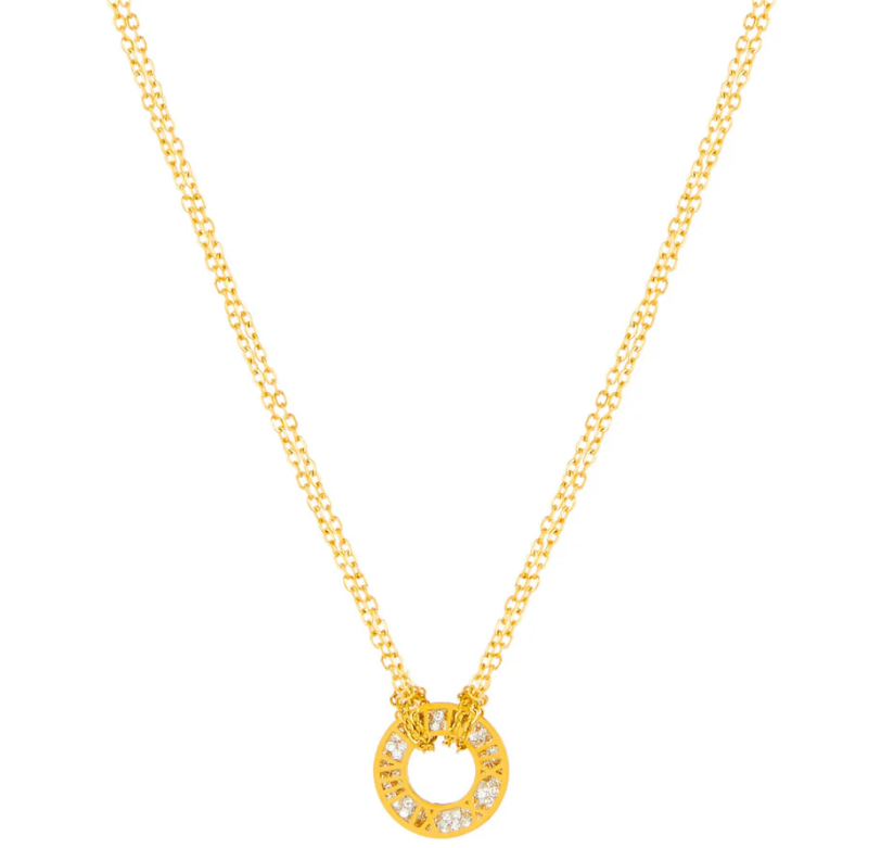 Round Charm Necklace