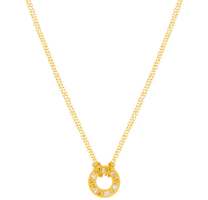 Round Charm Necklace