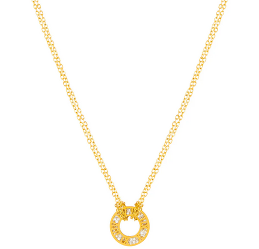 Round Charm Necklace