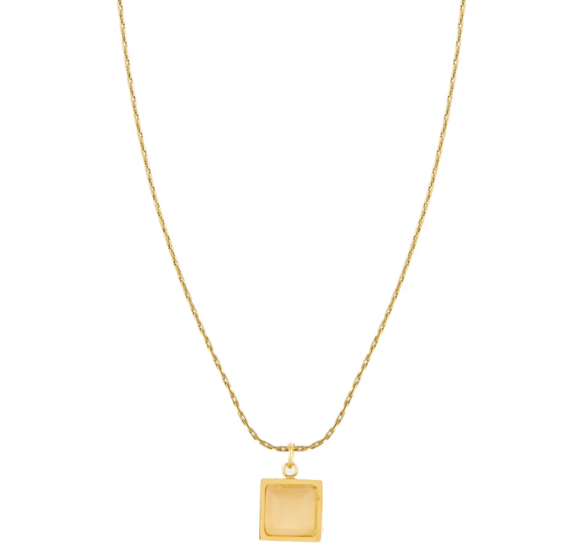 Rectangle Pendant Necklace