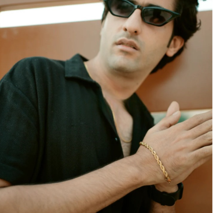 Rope Chain Bracelet in Gold Plated (8 Inch)