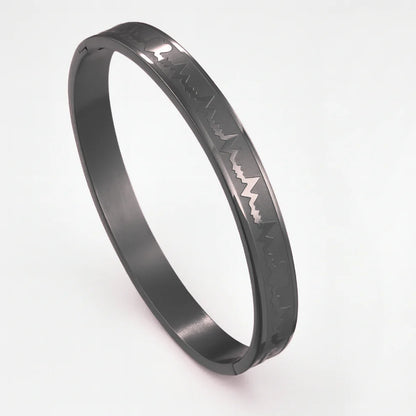 Heartbeat Lifeline Men's Bracelet