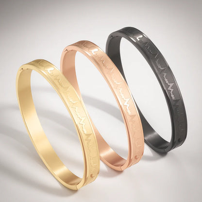 Heartbeat Lifeline Men's Bracelet