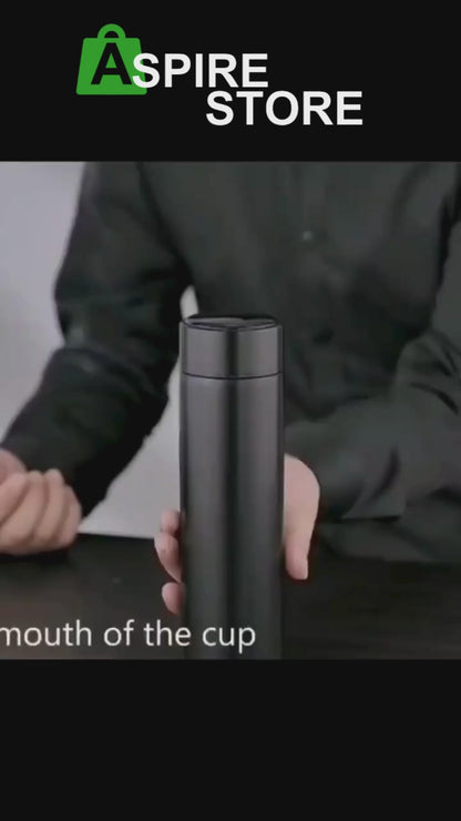 LED Temperature Display Flask