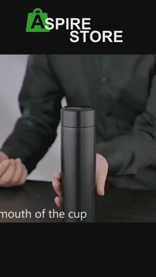 LED Temperature Display Flask