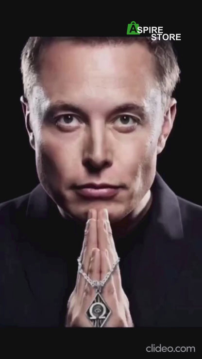 Elon Musk Necklace Pendant With Chain
