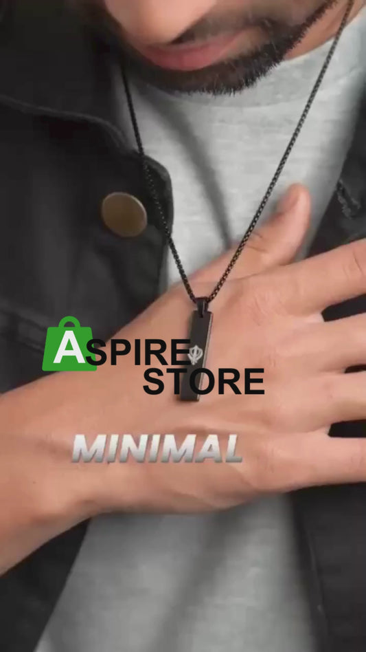 Khanda Spiritual Mini Tag Chain