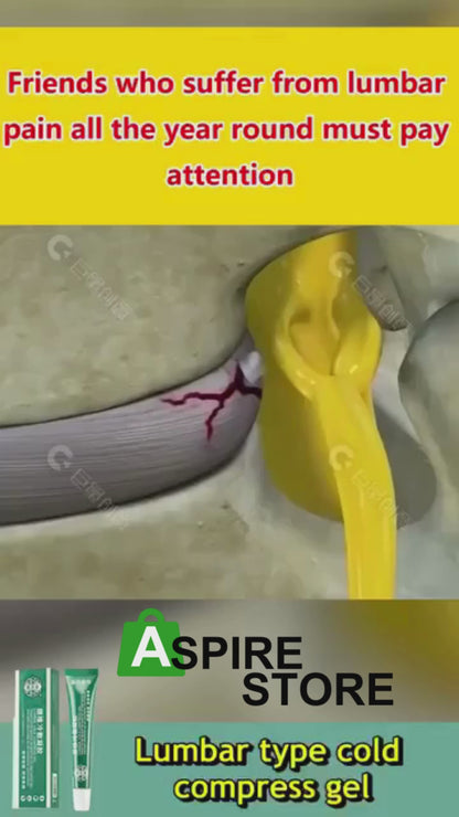 Lumbar Compress Gel APDMP Gel Lumbar Cold Compress Gel (Pack of 2)