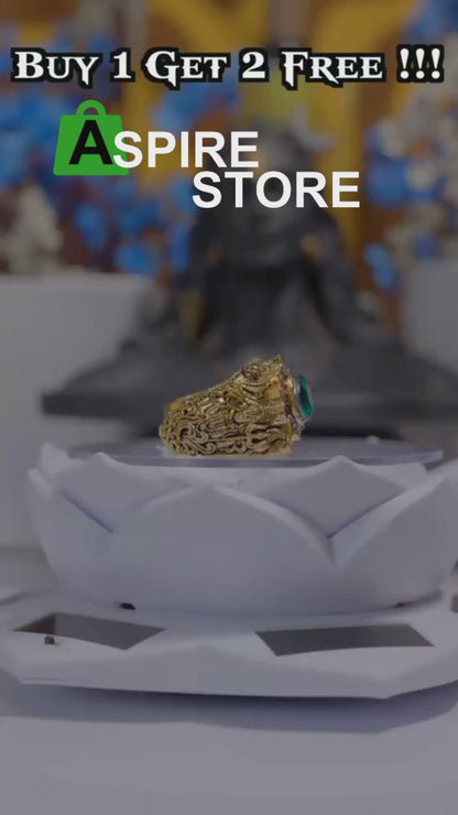 Religious Ring of Shivji Ganeshji & Hanumanji Combo of 3