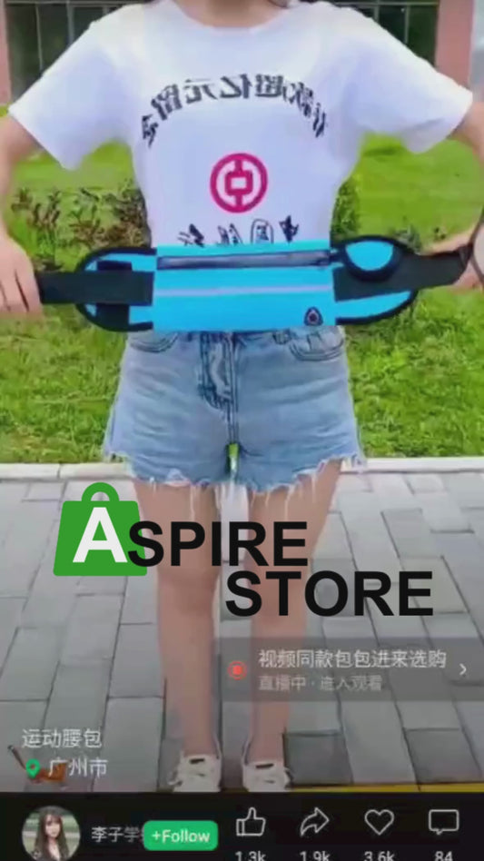 Ultra Light Bounce Fitness Workout/Running Belt