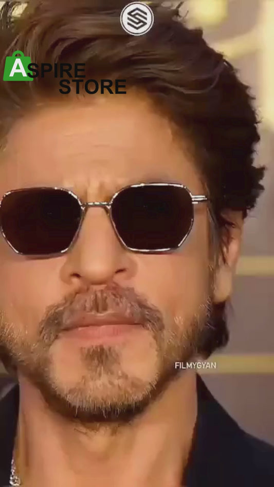 Suga Octagon Round Black Sunglass