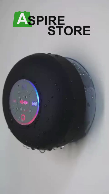 Large Suction Cup Waterproof Bluetooth Speaker