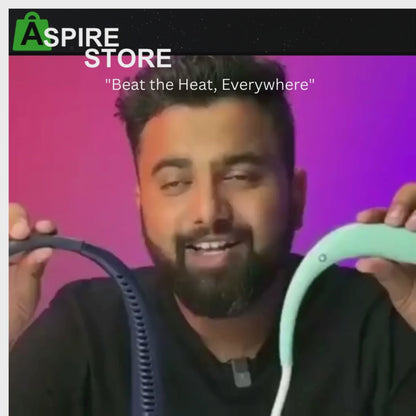 Portable Bladeless Hanging Rechargeable Neck Fan