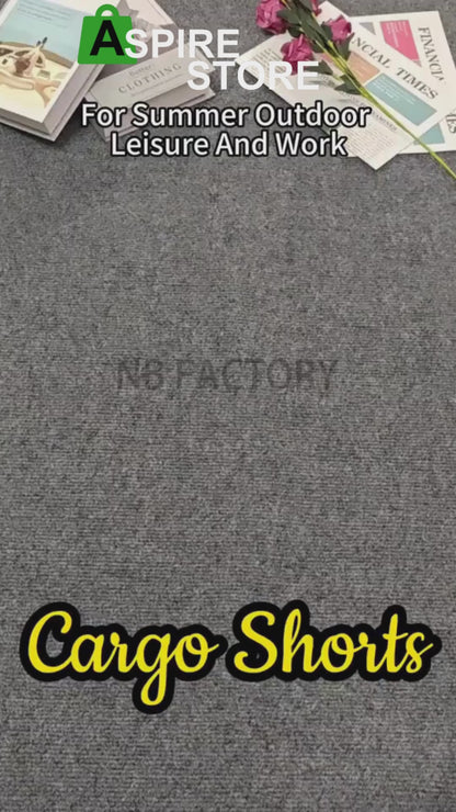 Men's Cotton Casual Cargo Shorts Pack of 3