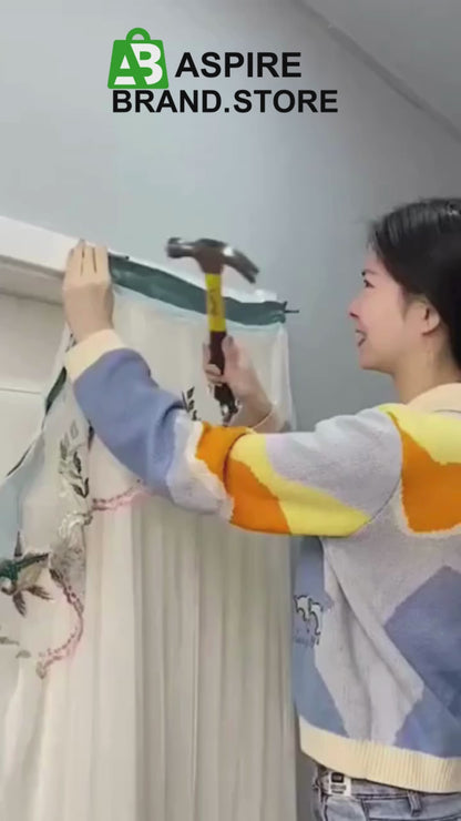 Rods Clips Hook Self Adhesive Pack of 6