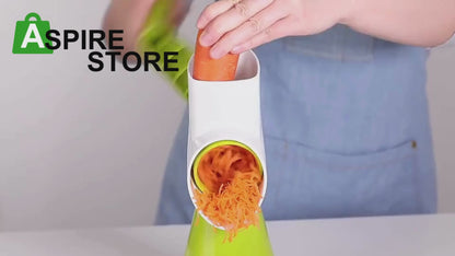 4 in 1 Rotary Drum Vegetable Grater & Slicer