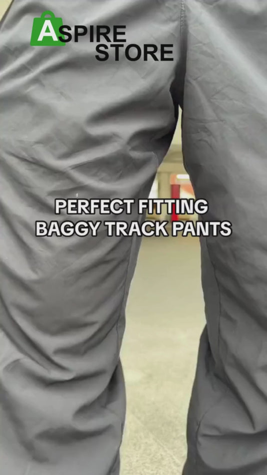 Men's Oversized Sports Track Pant (Pack of 2)
