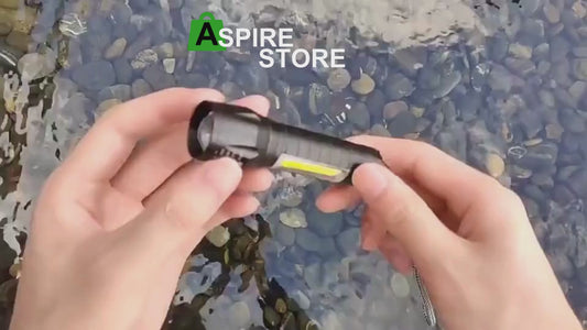 Mini USB Rechargeable Torch Light Super Bright Pocket