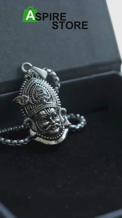 Khatu Shyam Maharaj Pendant with Chain