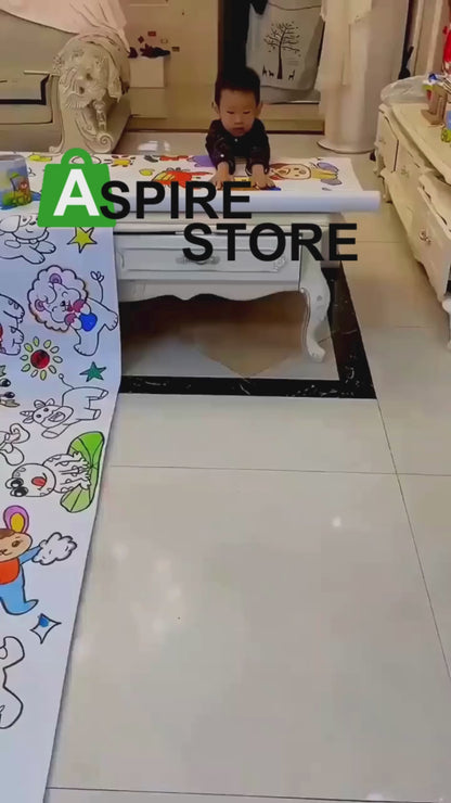 DIY Painting Drawing Paper Roll