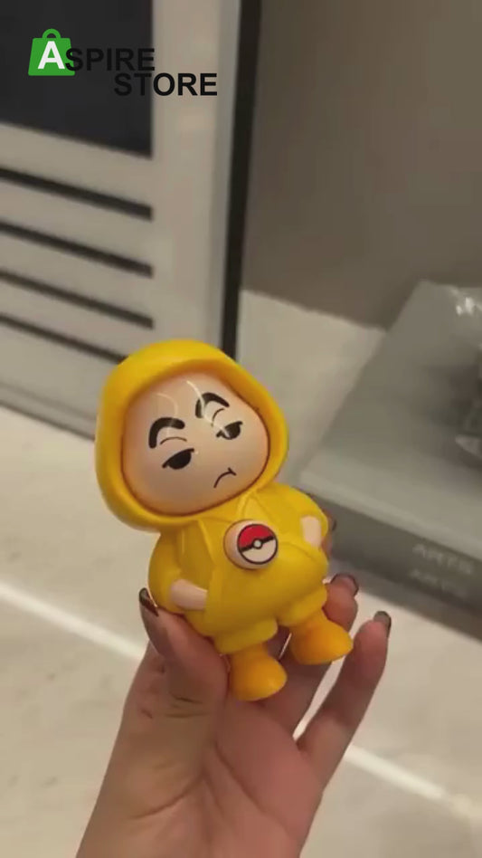 Shinchan Face Chaning Keychain
