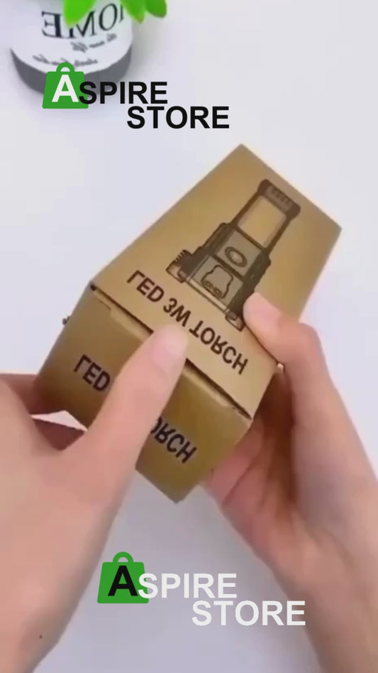 Portable Rechargeable Torch LED Flashlight